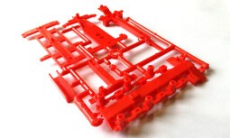 MS Návěs Podvozek na Kontejner a Chemical Fluid červený